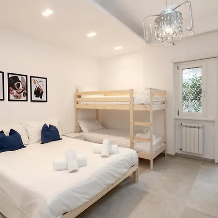 Easystayrome 10 Pax 3 Baths 1 Min From Metro
